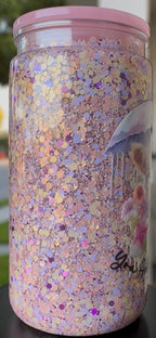 Cute 16oz snow globe tumbler - Just a little Moody