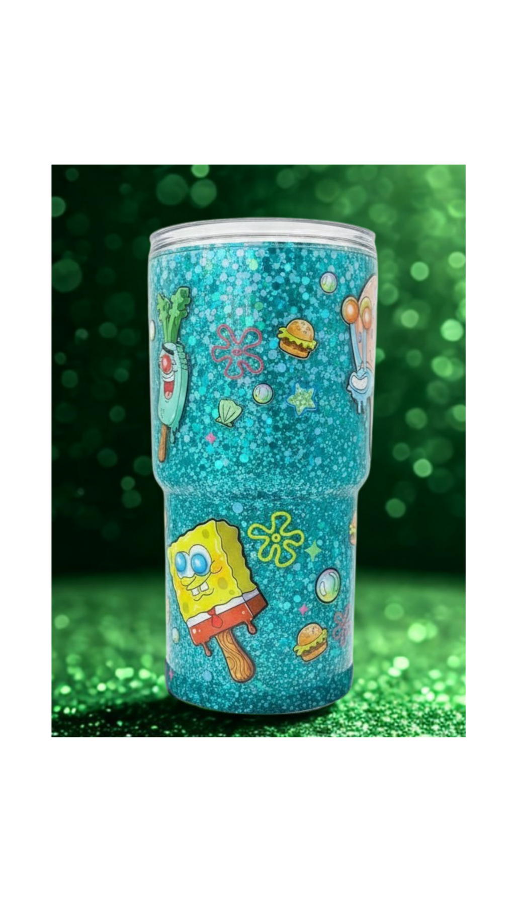 18 oz Goofy Spongebob Tumbler