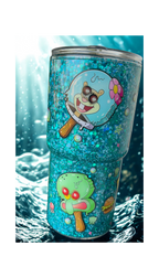 18 oz Goofy Spongebob Tumbler